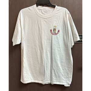 T Shirt Men M White ALOHA Golf Club St Andrew’s Scotland Cotton Hele On